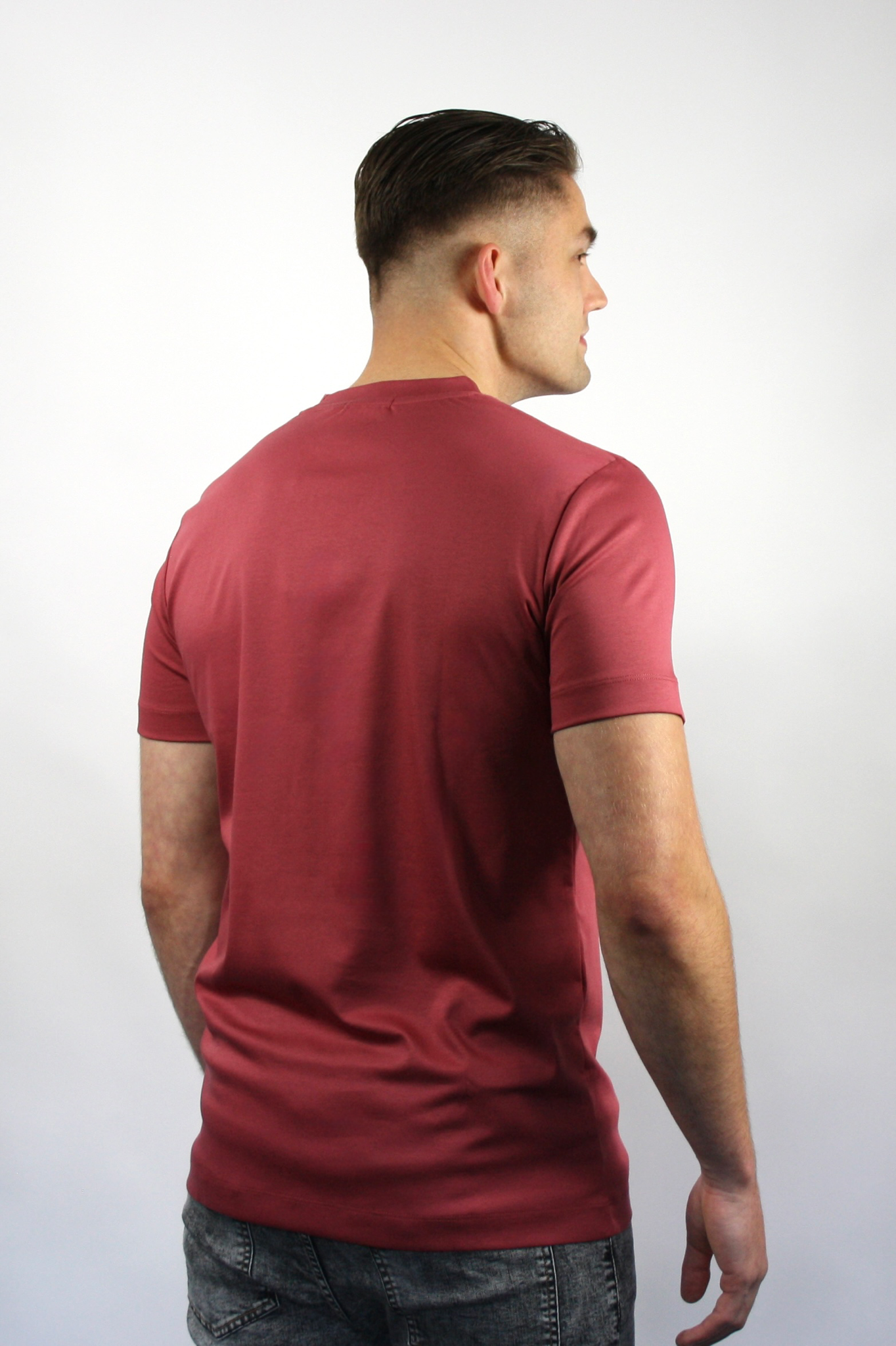 Glans T-Shirt – Sunset Red