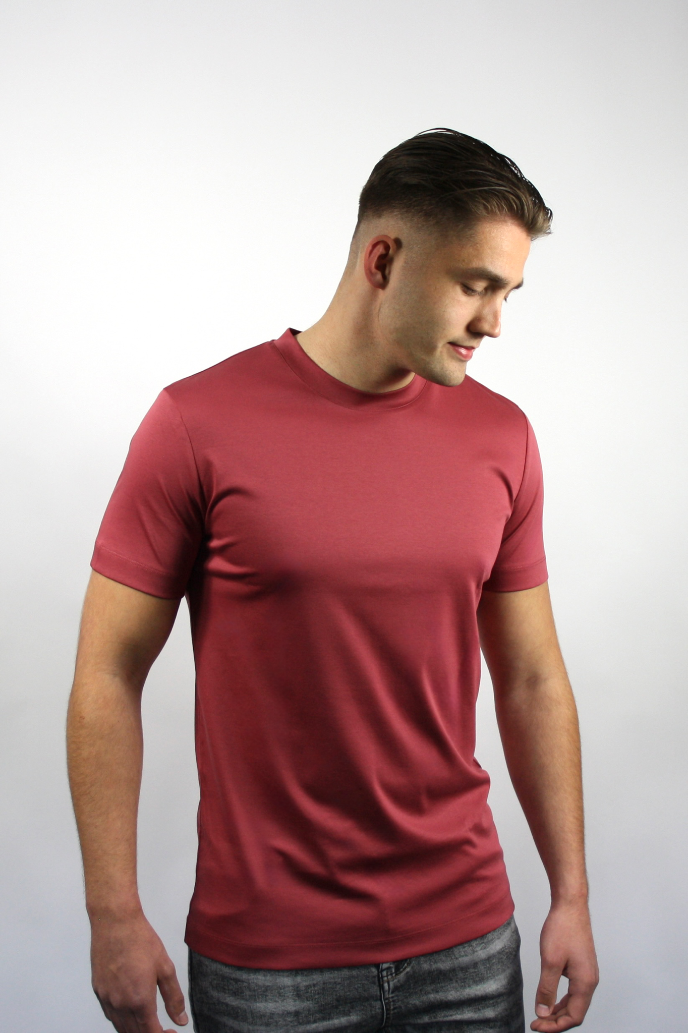 Glans T-Shirt – Sunset Red