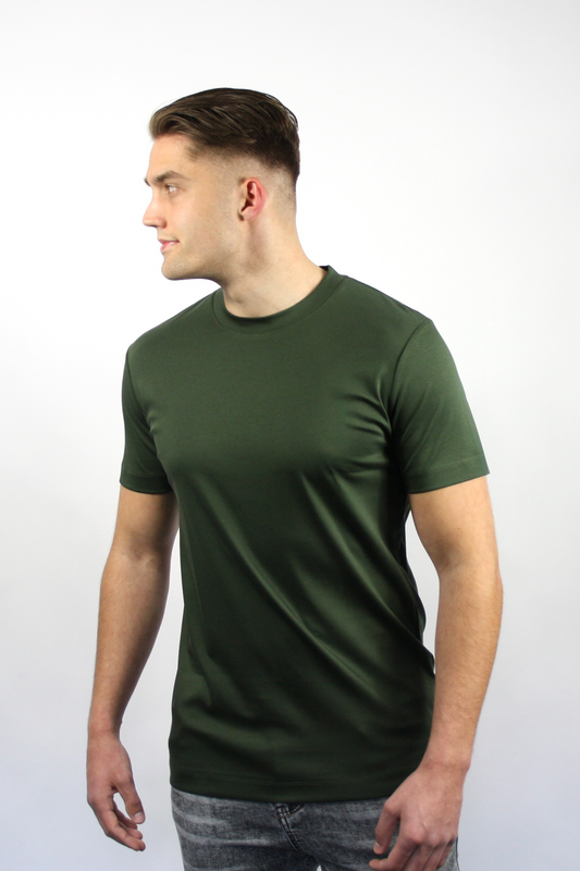 Valorosso Mercerized T-Shirt – Deep Olive