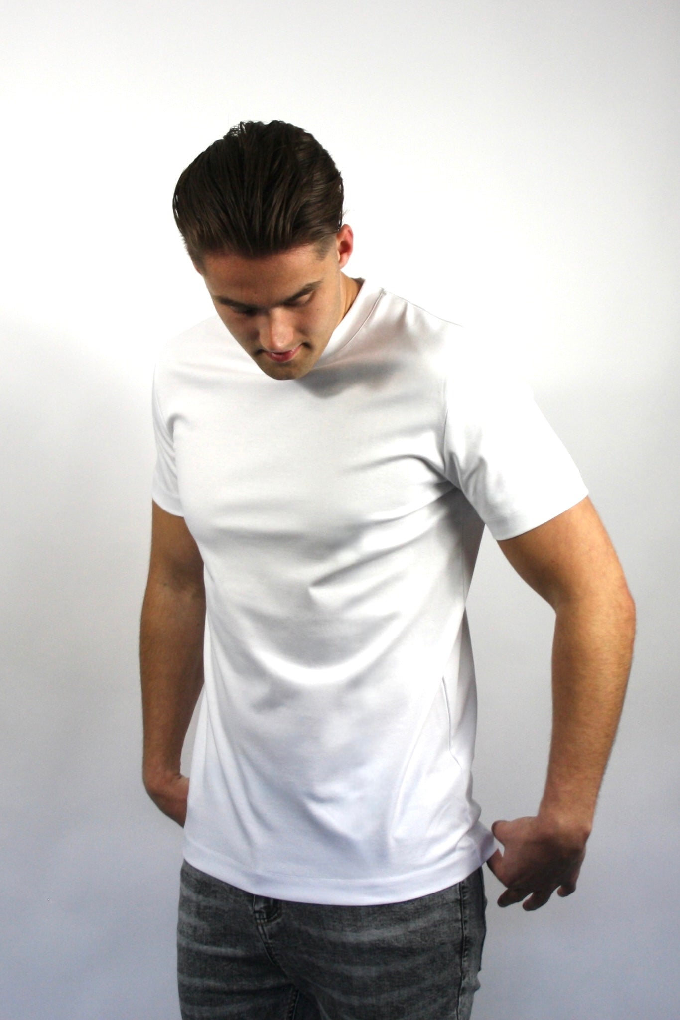 Valorosso Mercerized T-Shirt – Imperial White