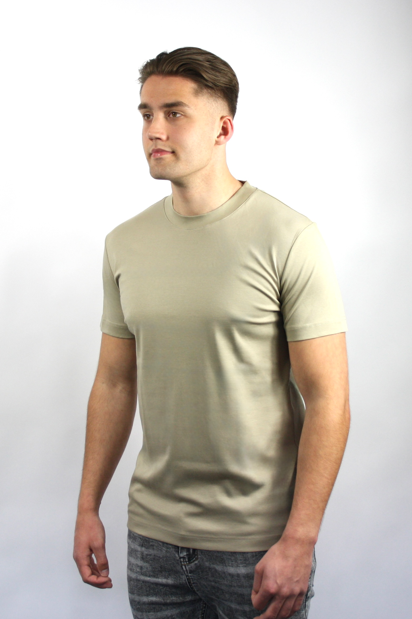 Glans T-Shirt – Sandstone Beige