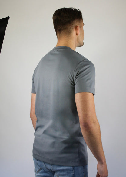 VALOROSSO MERCERIZED T-SHIRT - DARK GREY